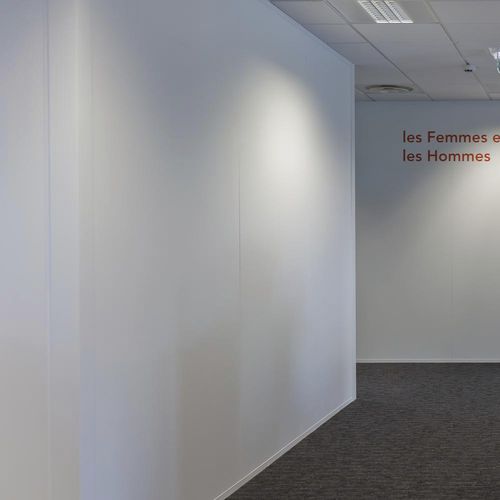 Abnehmbare Trennwand - SP83 COLD - Spacing - Aluminium / Laminat / für professionellen Einsatz
