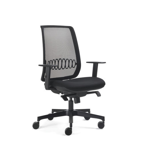 Moderner Bürosessel - COBRA RETE - Sesta - Netz / Nylon / Polster