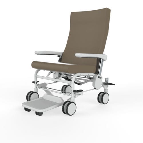 Medizinischer Sessel / Leder - OPTIMUM  - Navailles - Schaumstoff / auf Rollen / neigbar