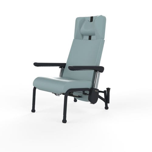 Medizinischer Sessel / Leder - KALI  - Navailles - ergonomisch / mit Kopfstütze / höhenverstellbarer