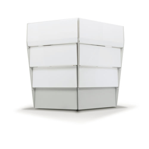 Bartheke - MOVIBAR SMART ANGOLARE - Movidos srl - Edelstahl / anodisiertes Aluminium / Plexiglas®