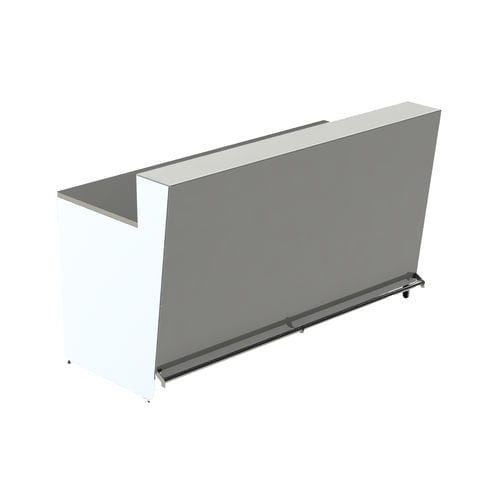 Bartheke - WONDER BAR - Movidos srl - Edelstahl / anodisiertes Aluminium / HPL