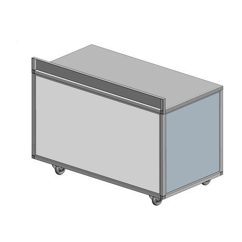 Bartheke - BACK BAR - Movidos srl - Edelstahl / anodisiertes Aluminium / HPL