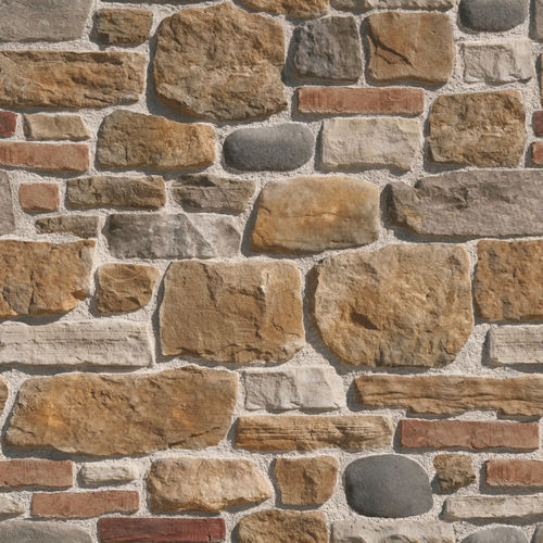 Innenwandverkleidung - ETRUSCO - Pietre d'arredo - für Außenbereich / Kunststein / texturiert