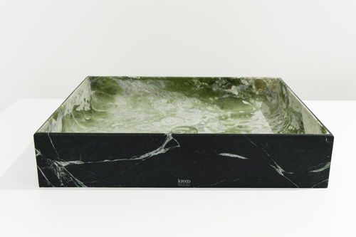 Aufsatzwaschbecken - BLESSED - KREOO - Marmor / individuell gestaltbar / quadratisch