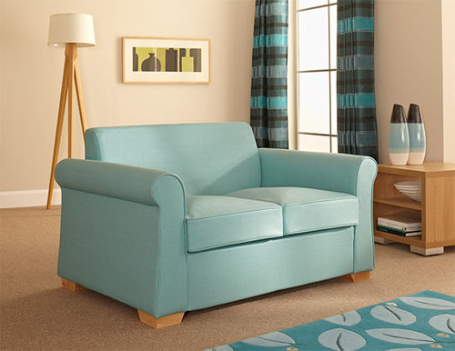 Klassisches Sofa - HARRIER - Pineapple - Stoff / blau / Zweisitzer