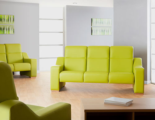 Modernes Sofa - LIBERTY  - Pineapple - Stoff / mit hoher Rückenlehne / grün