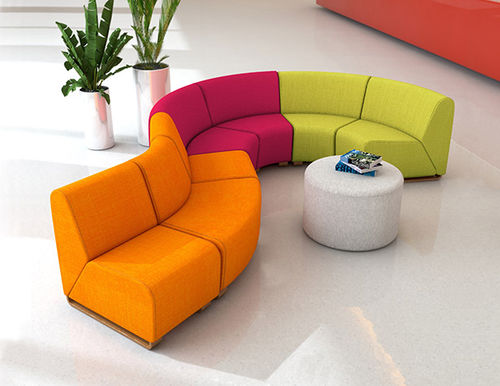 Modulsofa - OHIO PLUS - Pineapple - modern / Stoff / mehrfarbig