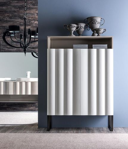 Hohes Sideboard - LEON - Corte Zari - modern / MDF / Birke