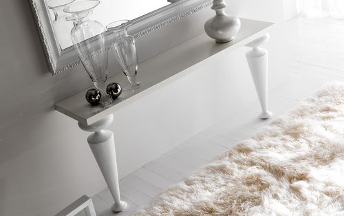 Klassischer Konsolentisch - ORIONE - Corte Zari - Marmor / rechteckig / für Privatgebrauch
