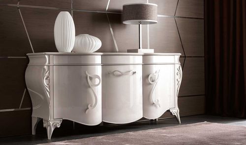 Stil-Sideboard - PIGALLE - Corte Zari - MDF / Birke / Sperrholz