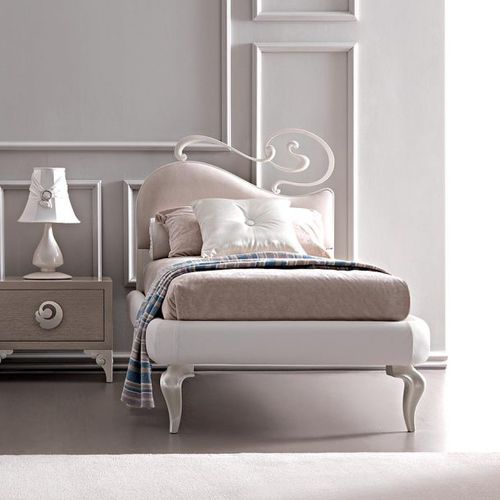 Einpersonenbett - MAYA - Corte Zari - Stil / Polster / Stoff