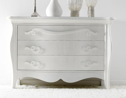 Klassische Kommode - SOFIA - Corte Zari - MDF / Birke / Buche