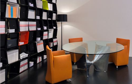 Moderner Tisch - BENTZ - Baleri Italia - Aluminium / Gestell aus Aluminium / quadratisch