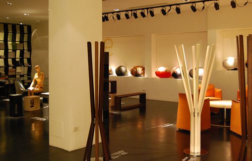 Bodenstehender Garderobenständer - BLOOM - Baleri Italia - modern / Esche
