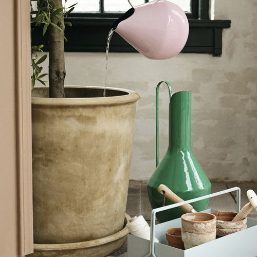 Moderne Vase - ROSARIO  - broste - Eisen / emailliertes Metall / Tisch