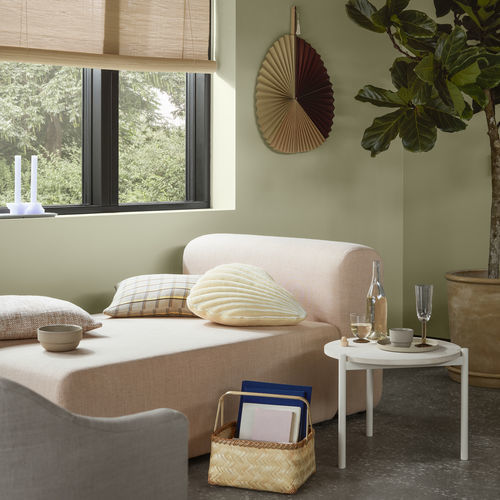 Kissen für Sofas - SEASHELL  - broste - Streifenmuster / für Privatgebrauch / Baumwolle