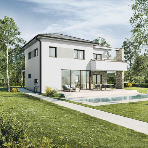 Fertigbauhaus - ESPRIT SMALL - Vario Haus - umweltfreundlich / Modul / passiv