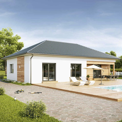 Bungalow-Stil-Haus - COMPACT - Vario Haus - umweltfreundlich / energiesparend / Modul