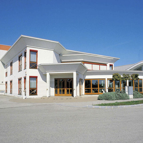 Fertigbau-Gebäude - BÜROGEBÄUDE - Vario Haus - Modul / Beton / Stahlrahmen