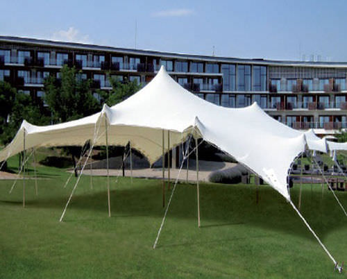 Membrankabel-Flächentragwerk - LAVELERIA - für Abdeckung / mit Polyestermembran / für Events