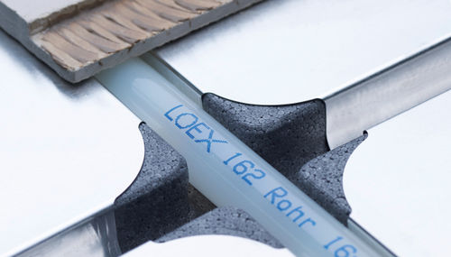 Heißwasser-Fußbodenheizung - HOME CORE - LOEX - für Wohnhaus / Platten expandiertem Polystorol