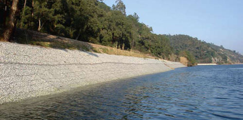 Matratze-Gabione - LINING GABION - BIANCHINI INGENIERO - zur Verstärkung / Schutz / für Deck