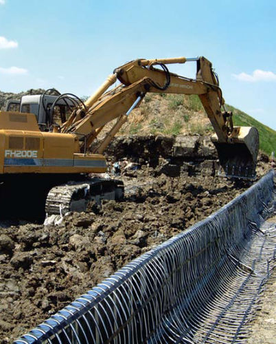 Geogitter für Drainage - PARADRAIN ®  - BIANCHINI INGENIERO - verstärkend / Polypropylen / Polyester