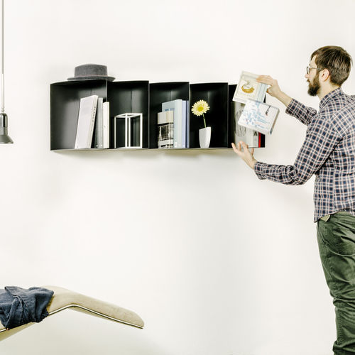 Wandmontiertes Regal - APERTURE - Marco Ripa - Modul / modern / Eisen