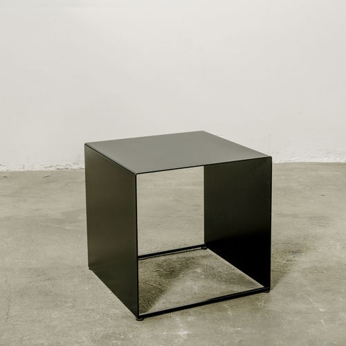 Moderner Hocker - FUN HOUSE - Marco Ripa - Eisen / mit Stauraum / modular