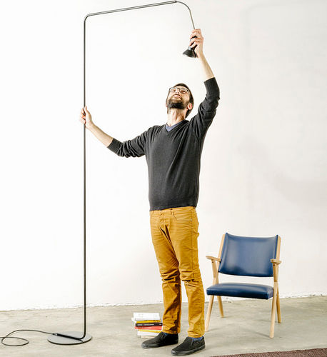 Stehleuchte - ESSENZA - Marco Ripa - Eisen / modern / mit Kabel