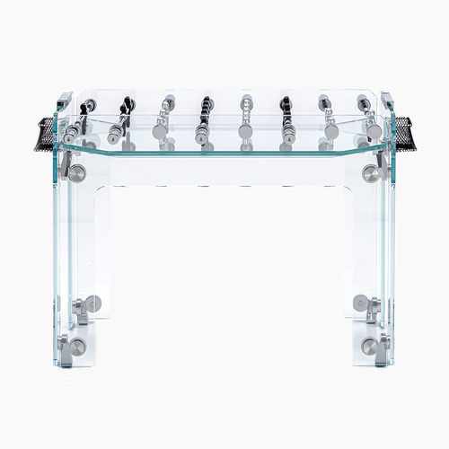 Tischfußball / originelles Design - Cristallino Classic - Teckell - für Privatgebrauch / für Gewerbegebrauch / anodisiertes Aluminium