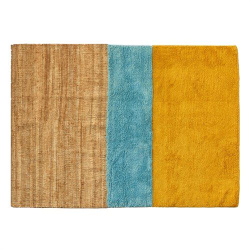 Moderner Teppich - AERIAL DAFFODIL  - Pols Potten - Motiv / Wolle / Hanf