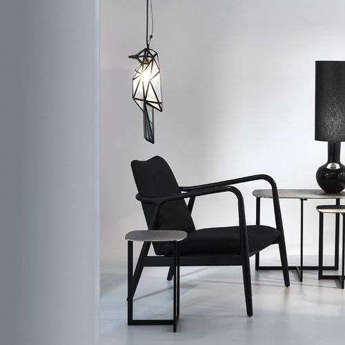 Hängelampe - SWALLOW FACETED - Pols Potten - Metall / originelles Design / schnurlos