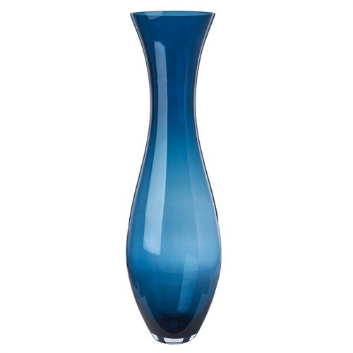 Moderne Vase - STRETCH  - Pols Potten - Glas / blau