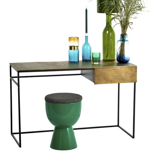 Minimalistischer Schreibtisch - SHINE - Pols Potten - Eisen