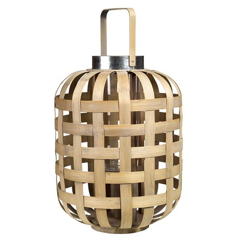 Tragbare Lampe - STRIP CLASSIC - Pols Potten - Glas / Bambus / modern