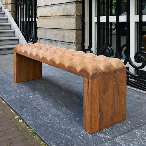 Bank / originelles Design - Pols Potten - Holz
