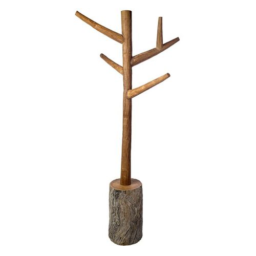 Bodenstehender Garderobenständer - BARK - Pols Potten - originelles Design / Holz
