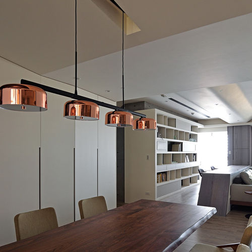 Hängelampe - LALU+ P4 - Seeddesign - Stahl / Glas / modern