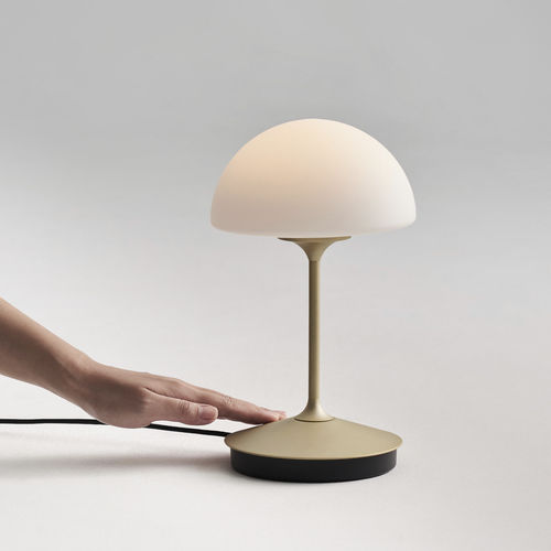 Tischlampe - PENSÉE - Seeddesign - geblasenes Glas / modern / mit Kabel