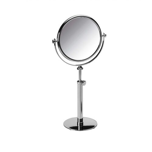 Tischspiegel - Klomfar GmbH - modern / rund / verchromter Messing