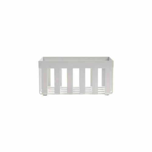 Wandkorb für Dusche - BRASS WHITE - Klomfar GmbH - rechteckig