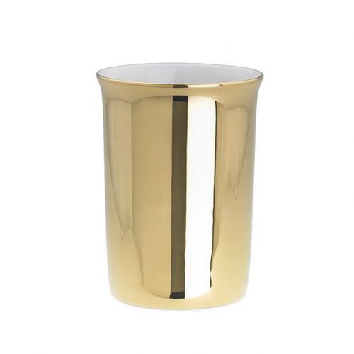 Zahnbürstenhalter für Gewerbegebrauch - PORCELAIN GOLD PLATED - Klomfar GmbH
