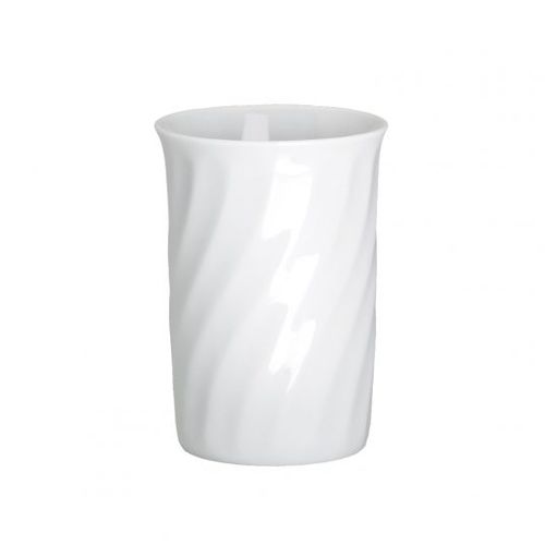 Zahnbürstenhalter für Gewerbegebrauch - WHITE PORCELAIN WAVY - Klomfar GmbH