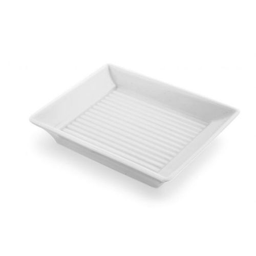 Porzellan-Seifenhalter - RECTANGLE: WHITE - Klomfar GmbH