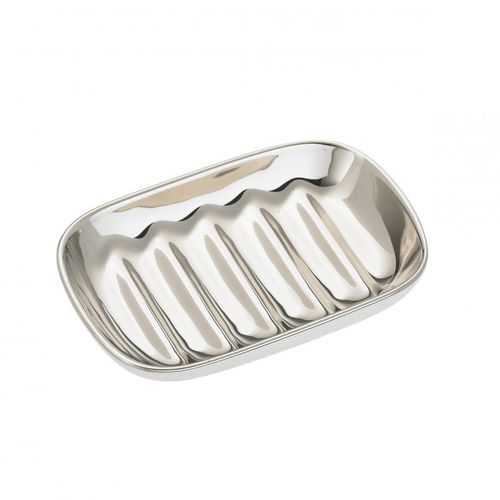 Metall-Seifenhalter - PLATINUM PLATED - Klomfar GmbH - Porzellan / für Hotels / poliert