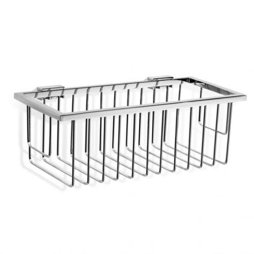 Wandkorb für Dusche - CHROME PLATED - Klomfar GmbH - rechteckig