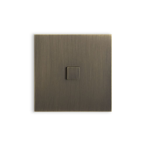 Schalter für Hausautomationssystem - FACET - LARGE SQUARE  - Atelier Luxus - Druck / mechanisch / Einbau
