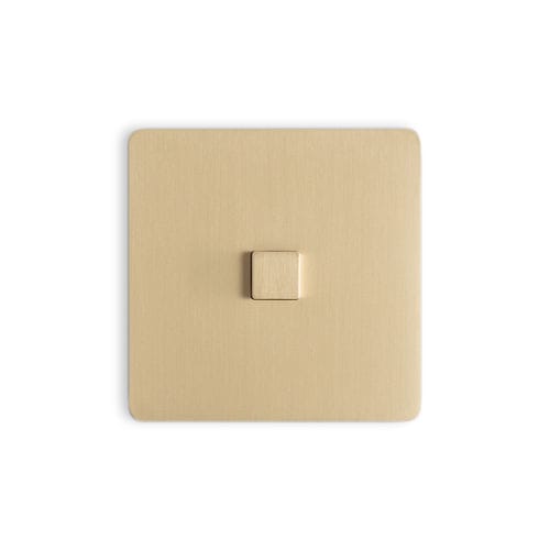 Schalter für Rollos - NOOR - LARGE SQUARE  - Atelier Luxus - für Hausautomationssystem / für Rollläden / Druck